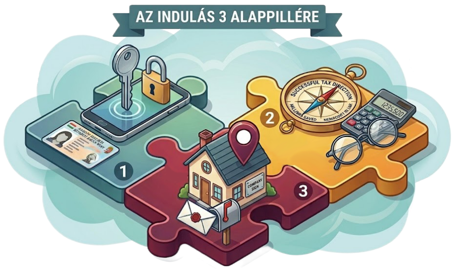 Az indulás három alappillére